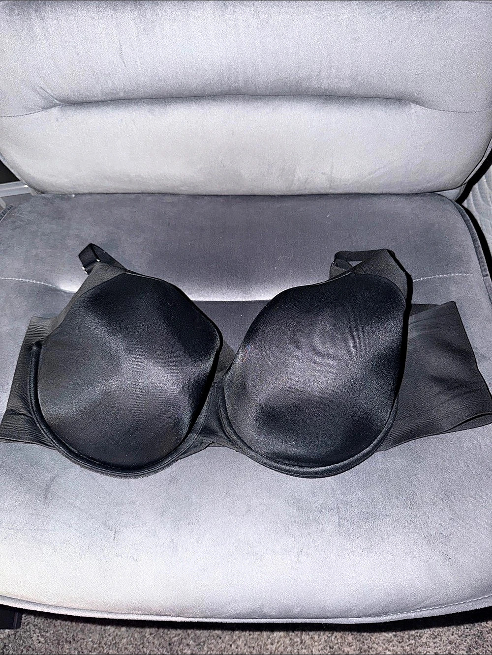 Cacique Black Bra Size 44DDD